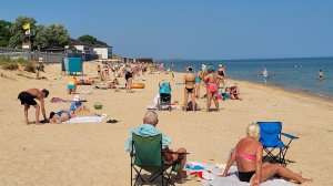 Район Кавказ #Голубицкая 2025 Улицы, столовые, жилье, пляж.