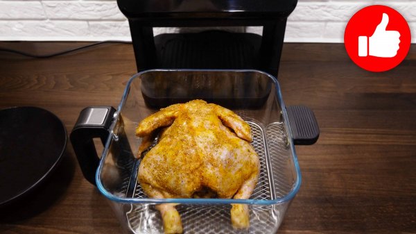 Больше Не Жарьте Курицу в духовке! Очень Простой и Вкусный Рецепт - целая курица в аэрогриле!