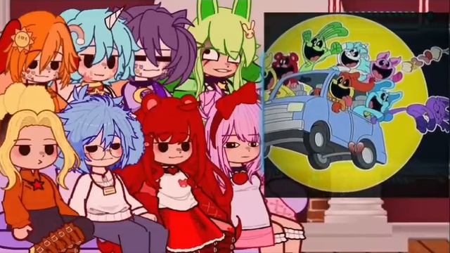 (простите за качество)реакция smiling critters из poppy playtime на т смотреть онлайн