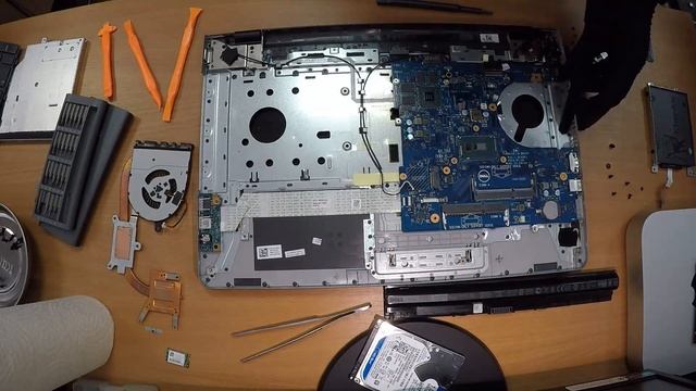 Модернизация ноутбука DELL смотреть онлайн