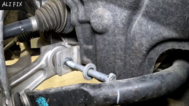 замена переднего нижнего рычага управления ... Jeep Grand Che