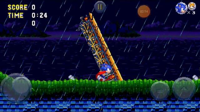 прохождение Sonic Triple Trouble 16-bit часть 1 без комментарии