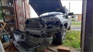 NIVA TRAVEL! СЕТКА В БАМПЕР И НЕМНОООГО РЖАВЧИНЫ...