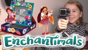 Влог шкатулка Энчантималс / Обзор камеры Dji osmo action для Enchantimals от Pretty Katy Queen