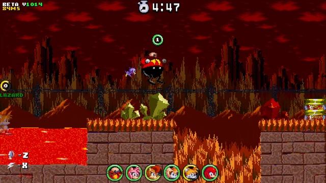 Превращаю карту в минное поле - Sonic.exe The Disaster 2d