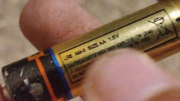 Обзор батарейки типа AA Warriors AA-12-2016-LR6-AM-3-1.5V.