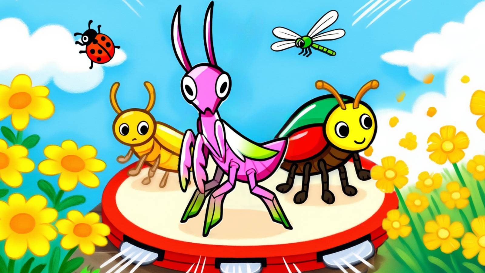 ЛОВИ И ПРОКАЧИВАЙ ЛЕГЕНДАРНЫХ ЖУКОВ, ЧТОБЫ ОНИ СРАЖАЛИСЬ НА ТУРНИРЕ! смотреть онлайн