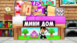 Я УМЕНЬШИЛСЯ И СДЕЛАЛ ТРОЛЛИНГ НЕВИДИМКОЙ в МАЙНКРАФТ НО НУБ И ПРО ВИДЕО ТРОЛЛИНГ MINECRAFT Евгенбро