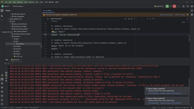 Добавление языкового перевода в Odoo 17 смотреть онлайн