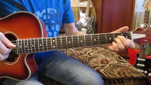 Прощайте скалистые горы-К. Листов-(как играть на гитаре аккорды) смотреть онлайн