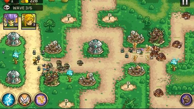 Kingdom Rush Origins герой Завал Royal Garden №5 смотреть онлайн