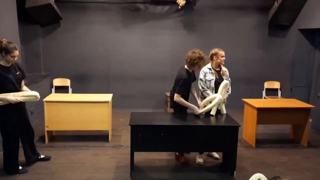 Номер с паралонами. 1 курс