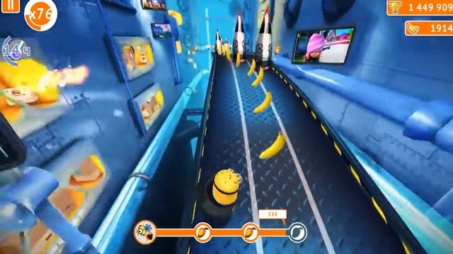 Прохождение игры Гадкий Я : Minion Rush 142 уровень. Despicable Me: 14 смотреть онлайн