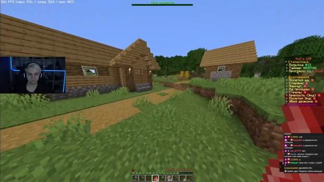 Мокривский и Эвелон ПЫТАЮТСЯ Пройти МАЙНКРАФТ с ПОЛОВ смотреть онлайн