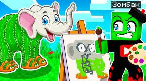 😨 Майнкрафт но МОИ РИСУНКИ ОЖИВАЮТ!