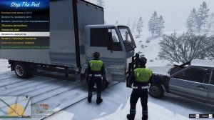 СУРОВАЯ ЗИМА GTA 5 LSPDFR №5 (РУССКАЯ ПОЛИЦИЯ ГТА 5 ДПС)