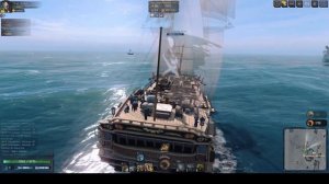 World of Sea Battle. обзор на Боевой корабль III ранга Anson.