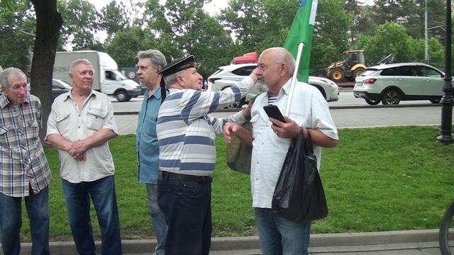 Празднование Дня пограничника, 2024, Краснодар, сквер "Пограничников". 28.05.2024.