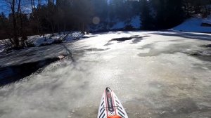 Оредеж. Ледовая разведка 2 часть