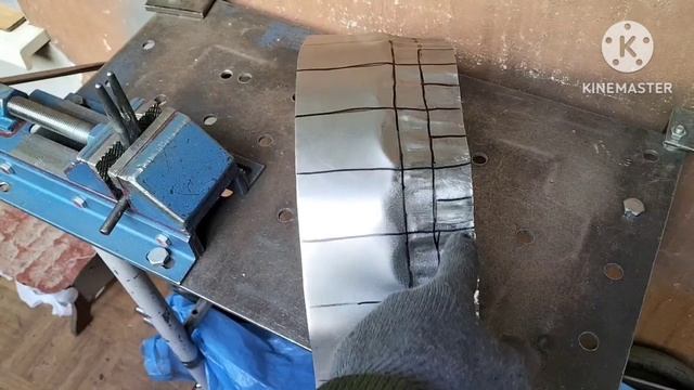 Km_Крыло для мотоцикла своими руками.