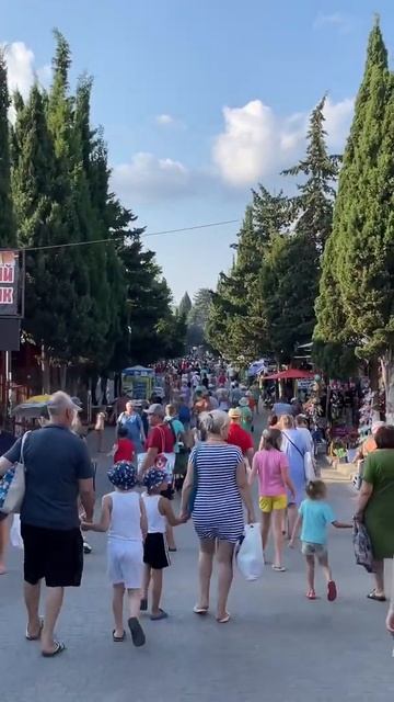 Толпы людей в Крыму смотреть онлайн