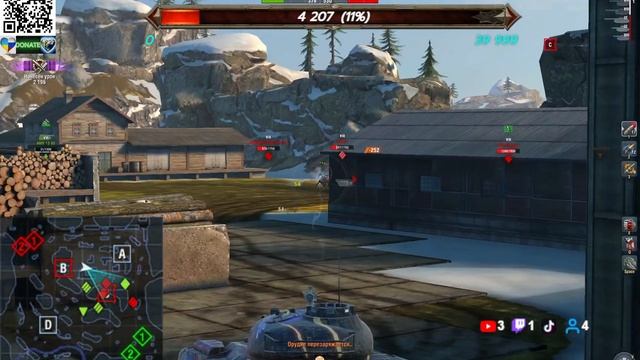 Progetto 46 Rborn дал урон 3016 HP WOT BLITZ - ИГРА СТРИМ World of Tanks Blitz - ? смотреть онлайн