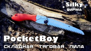 Складная пила PocketBoy от фирмы Silky.Выживание. Тест №252