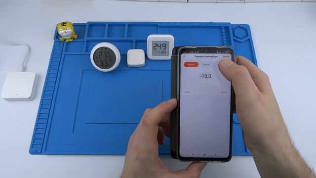 Датчик температуры и влажности с экраном ZigBee для умного дома Tuya Smart от Zemismart обзор смотреть онлайн