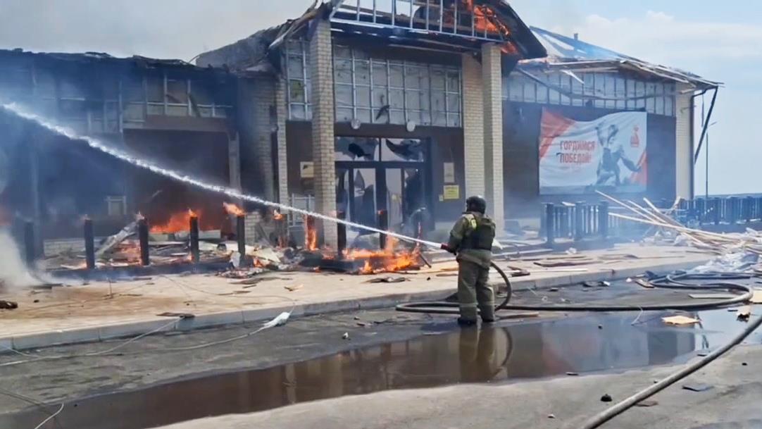Пожар в Курской области уничтожил 300 кв.м. стерни