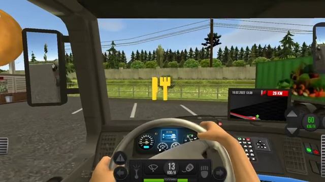 Truck Simulator 2018 Решил  прокатится.