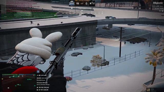 ЗАДУШИЛ ВСЮ ГОСКУ на САМОМ АКТИВНОМ СЕРВЕРЕ - GTA 5 RP / Majes