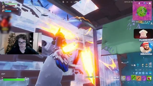 TOOSE С ВОЛОДЕЙ ДРАЗНЯТ КРИСВЕЙВ В ФОРТНАЙТ! ТУЗ, KXRVINHO, CHR1 смотреть онлайн