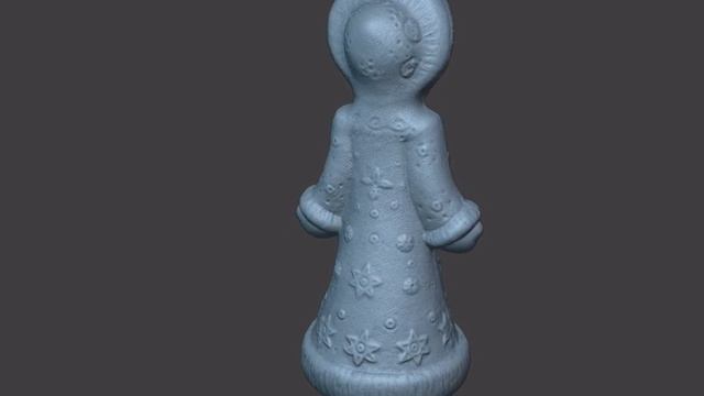 Снегурочка. Сканер Helix(RangeVision)