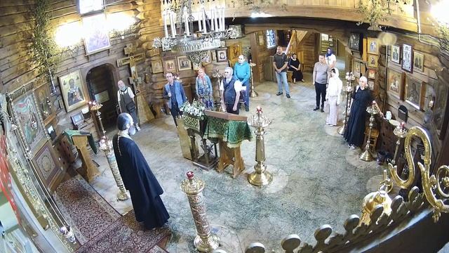 Проповедь в конце вечернего Богослужения в канун памяти прав. Иоа́нна Русского, исп. 09.06.2025 г. смотреть онлайн