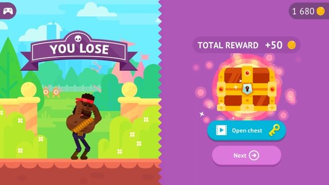 BOWMASTERS НА АНДРОИД.ОБЗОР. смотреть онлайн