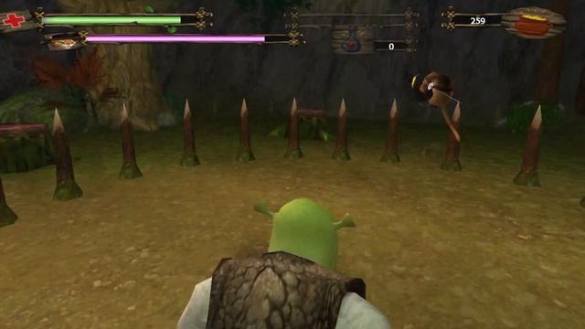 Shrek 2 The Game #2 СТРАШНЫЙ ЛЕС! - прохождение на русском