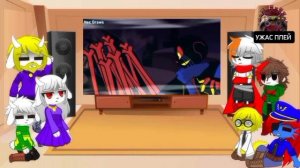 ГЛИЧТЕЙЛ РЕАКЦИЯ НА «Нити и Краски» И «Эррор vs Найтмер