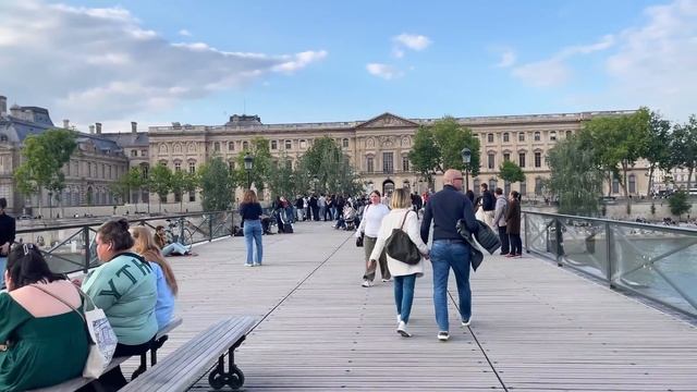 Чудесная Вечерняя прогулка, по улицам ПАРИЖА! смотреть онлайн