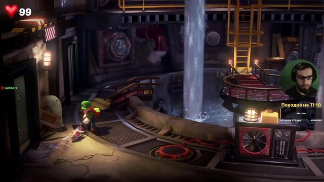 Прохождение Luigi's Mansion 3 на русском #3