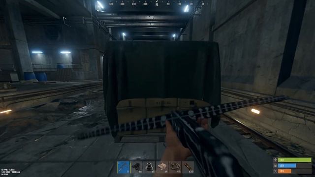 Отработка метро в начале вайпа в Раст | Rust смотреть онлайн