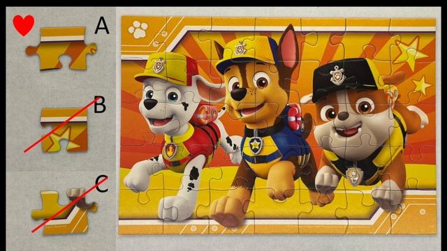 Paw Patrol Puzzle Game, Teile Raten, パズルゲーム, игра-головоломка, Rompecabe