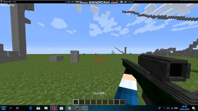 Обзор мода New Stefinus 3D Guns [1.7.10] на Майнкрафт! смотреть онлайн