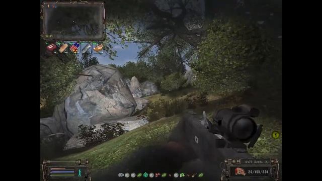 Сталкер ОП # 47  Гранатомёт Бульдог