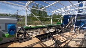 EcoWood UFP-260 Фрезерно-пильный станок для тонкомера