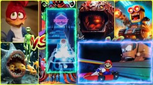 8 Монстров - отличный вызов Крутящееся колесо