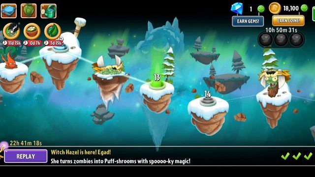 Купил свое первое растение за 100 гемов в Pvz 2 смотреть онлайн