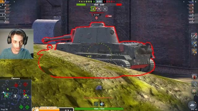 Стрим Мир Танков Блиц (10) - Задачки потные - ( Tanks Blitz World of смотреть онлайн