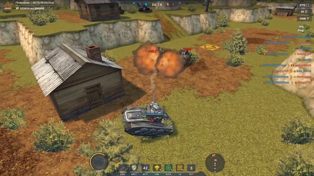 ТАНКИ ОНЛАЙН - РЕЛЬСА МК8 И УСТРОЙСТВО НА УРОН смотреть онлайн