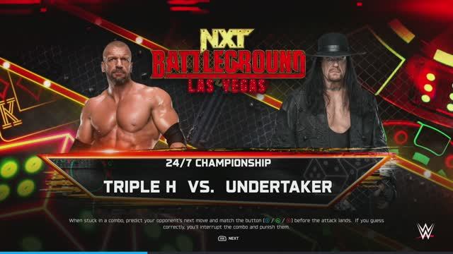 WWE 2K25 PC 06 TRIPLE H Vs UNDERTAKER
