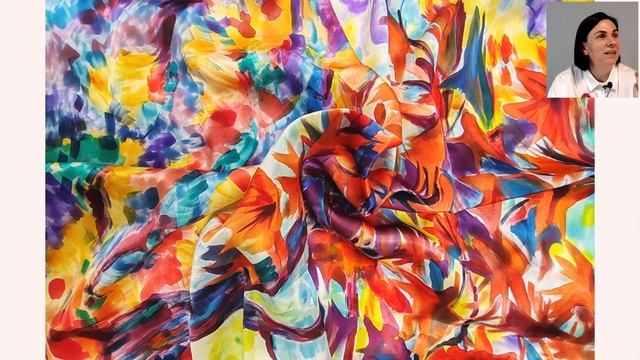 Онлайн-эфир в Школе Батика. 🌸Арт-путешествие Сиренев?